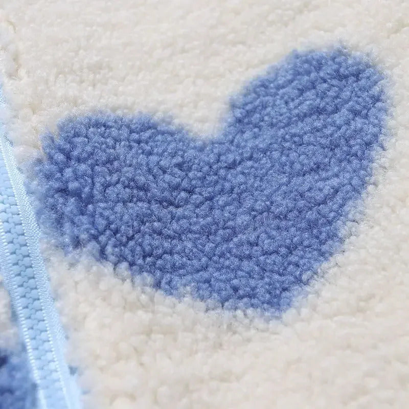 Platefule™ | Omkeerbare jas met hartjes