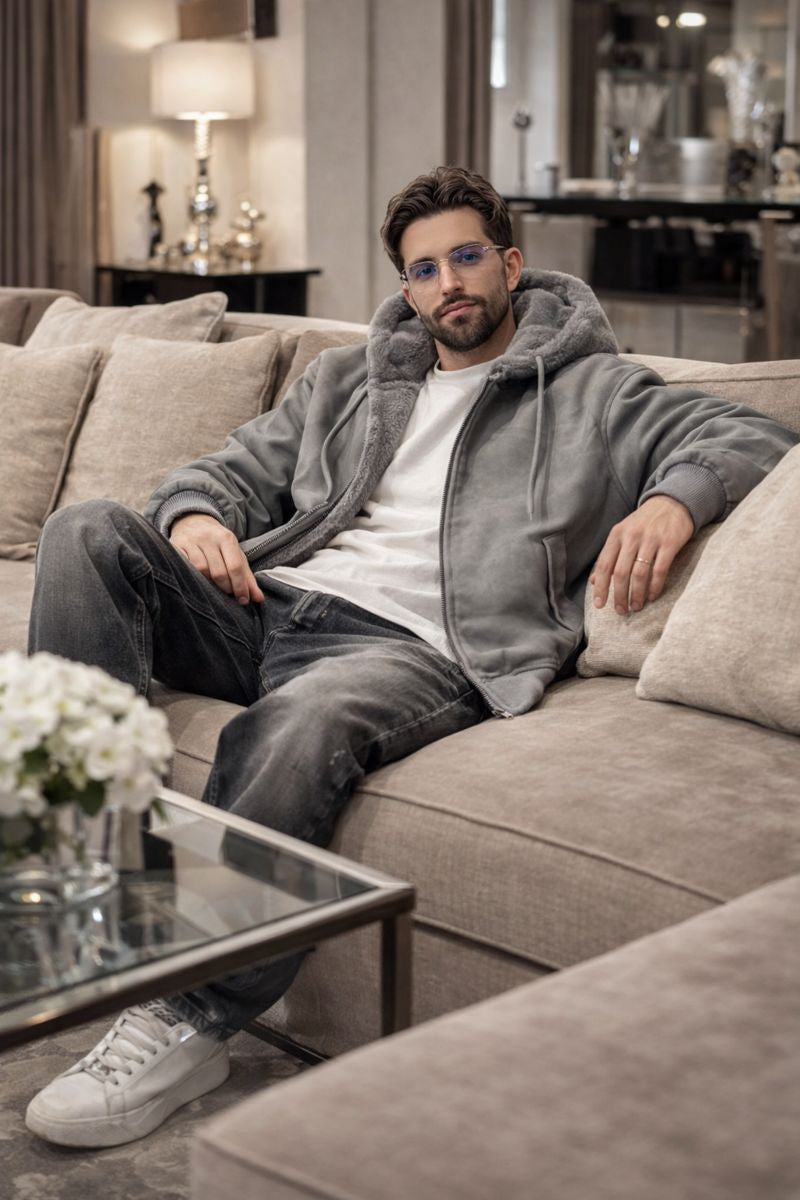 Double Fit Omkeerbare Jas