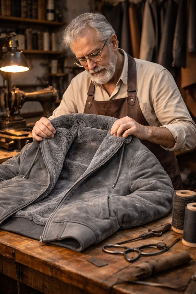 Double Fit Omkeerbare Jas