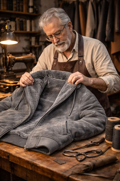 Double Fit Omkeerbare Jas