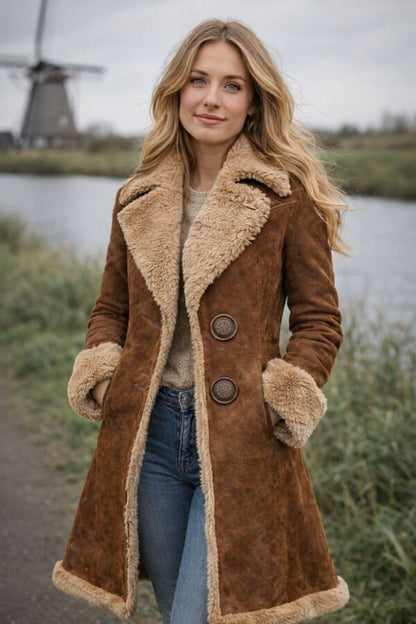 Sophie™ | Lange Vintage Jas