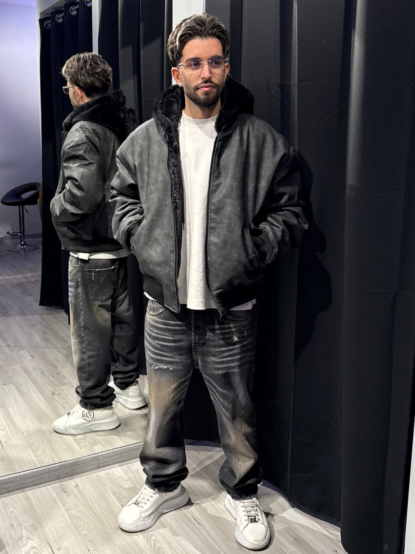 Double Fit Omkeerbare Jas