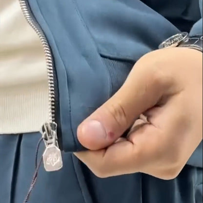 🎅 Tweedelige casual herenoutfit: jas en broek